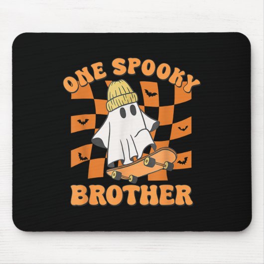 Ein Soky Brother Geburtstag Halloween Skateboardin Mousepad (Vorne)