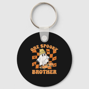 Ein Soky Brother Geburtstag Halloween Skateboardin Schlüsselanhänger