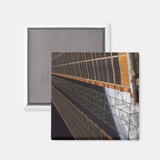 Ein Solargenerator Magnet (Vorderseite/Rückseite)