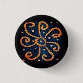 Ein Solarmuster Button (Vorderseite)