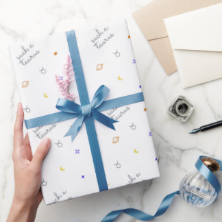 Ein solcher Stier (Retro-Farben) Geschenkpapier