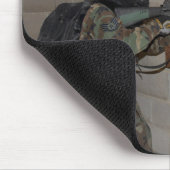 Ein Soldat agiert als Oppositionstruppe Mousepad (Ecke)