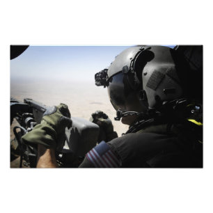 Ein Soldat bietet Sicherheit Fotodruck