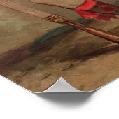 Ein Soldat der 79. Highlander in Chobham Poster (Ecke)