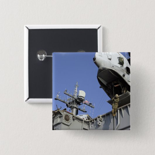 Ein Soldat mit schnellen Seilen Button (Vorne & Hinten)