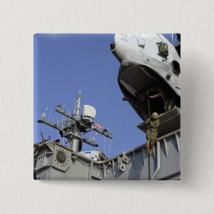 Ein Soldat mit schnellen Seilen Button