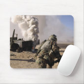 Ein Soldat reagiert auf eine kontrollierte Expo Mousepad (Mit Mouse)