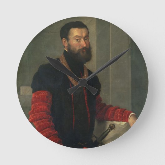 Ein Soldat Runde Wanduhr (Vorderseite)