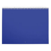 Ein solider blauer Hintergrund ohne sichtbares Ele Kalender (Titelbild)