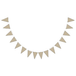 Ein solider brauner Hintergrund mit einem glatten, Wimpelkette