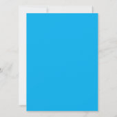 Ein solider, hellblauer Hintergrund ohne jegliches (Rückseite)