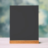 Ein solides dunkelblaues Bild ohne Merkmale oder F Acrylschild (Neutral)