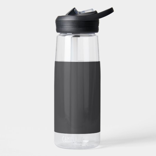 Ein solides dunkelblaues Bild ohne Merkmale oder F Trinkflasche (Links)