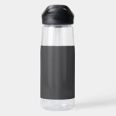 Ein solides dunkelblaues Bild ohne Merkmale oder F Trinkflasche (Rückseite)