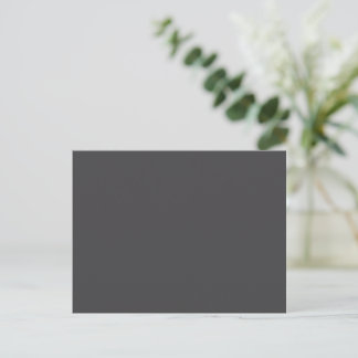 Ein solides marineblaues Muster ohne andere Elemen Postkarte