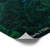 Ein Sommer-Abend Poster (Ecke)