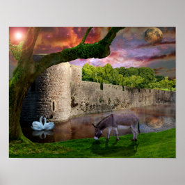 Ein Sommerabend im Traum Poster