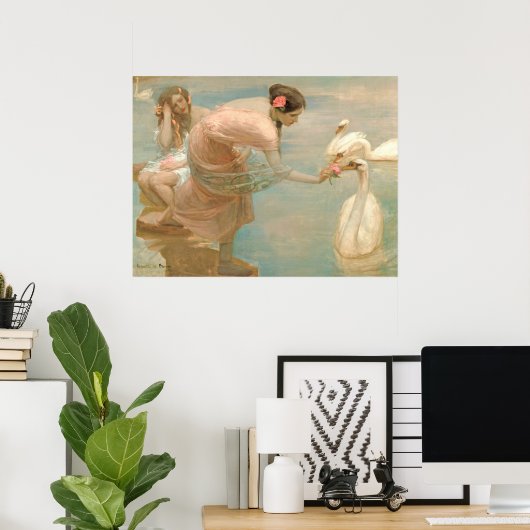 Ein Sommermorgen Poster (Heimbüro)