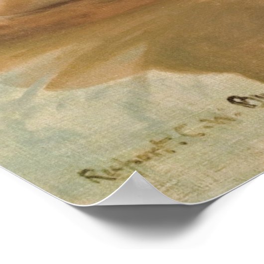 Ein Sommermorgen Poster (Ecke)