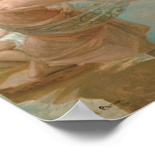 Ein Sommermorgen | Rupert Bunny Poster (Ecke)