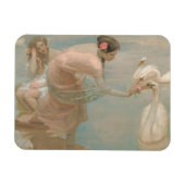 Ein Sommermorgen von Rupert Bunny (1897) Magnet (Horizontal)