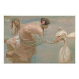 Ein Sommermorgen von Rupert Bunny (1897) Poster
