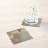 Ein Sommermorgen von Rupert Bunny (1897) Rechteckiger Pappuntersetzer (Vor Ort)