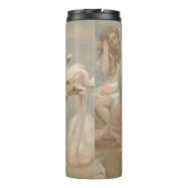 Ein Sommermorgen von Rupert Bunny (1897) Thermosbecher (Rückseite)