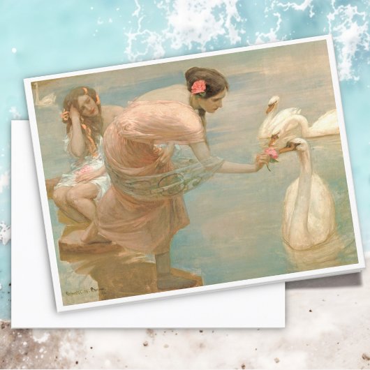 Ein Sommermorgen von Rupert Bunny Postkarte