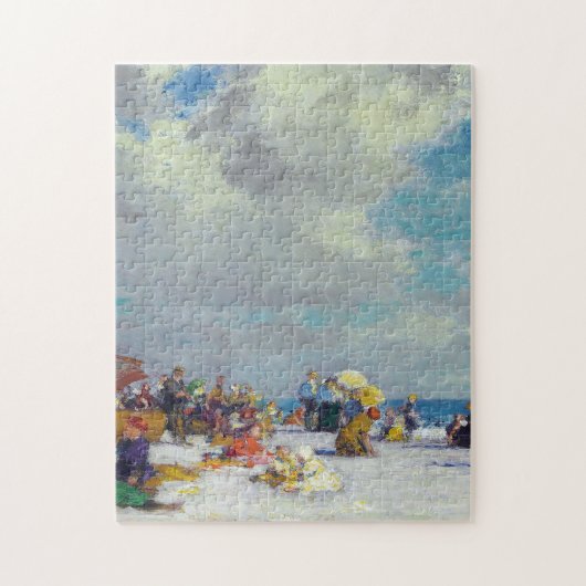 Ein Sommernachmittag von Edward Henry Potthast Puzzle (Vertikal)