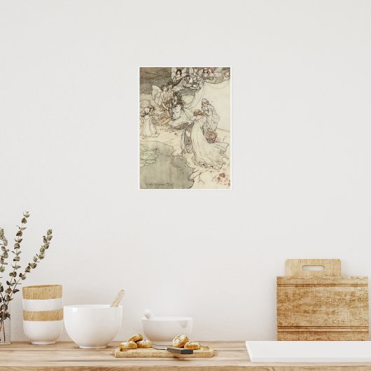 Ein Sommernachtstraum, 1908 Poster (Küche)