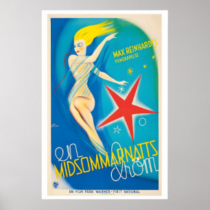 Ein Sommernachtstraum En Midsommarnatts Drom Poster
