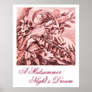 EIN SOMMERNACHTSTRAUM / FEENKÖNIGIN TITANIA POSTER