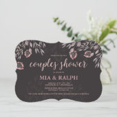 Ein Sommernachtstraum mit Hochzeitsdusche Einladung (Stehend Vorderseite)