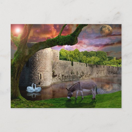 Ein Sommernachtstraum. Postkarte (Vorderseite)