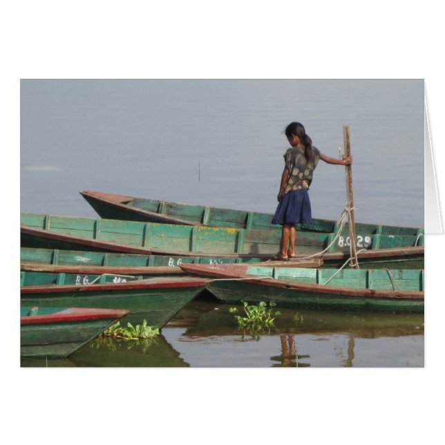 Ein Sommertag am Phewa-See (Vorderseite (Horizontal))