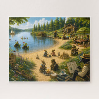 Ein Sommertag in Cattail Cove Puzzle