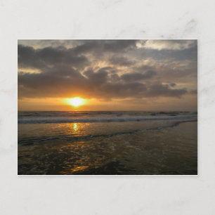 Ein Sonnenaufgang im Ozean - Postkarte