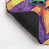 Ein Sonnenbad nehmende Starfish Mousepad (Ecke)