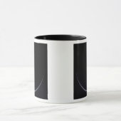 Ein sonnenbeleuchteter Halbmond der Erde Tasse (Zentrum)