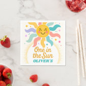 Ein Sonnenfest-Partybedarf Serviette (Beispiel)