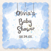 Ein Sonnenschein: Personalisierte Wasserfarbe Untersetzer (Vorderseite)