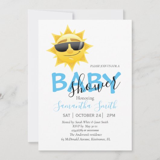 Ein Sonnenstrahl Ankündigung (Vorderseite)