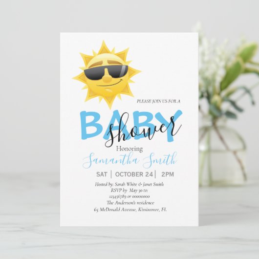 Ein Sonnenstrahl Ankündigung (Stehend Vorderseite)