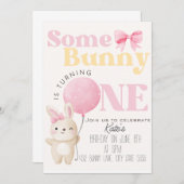 Ein sonniger Geburtstag Einladung (Vorne/Hinten)