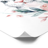 Ein sonniger Geburtstag, jedes Alter Begrüßungszei Poster (Ecke)