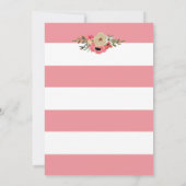 Ein sonniger Geburtstag Ostern Einladung Pink (Rückseite)