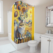 Ein sonniger Tag Duschvorhang (Beispiel)