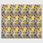 Ein sonniger Tag Geschenkpapier (Flach)
