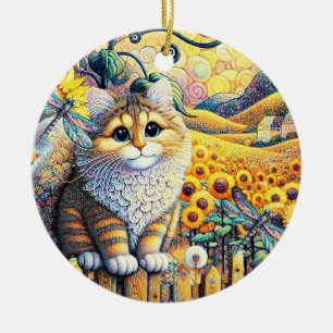 Ein sonniger Tag Keramik Ornament